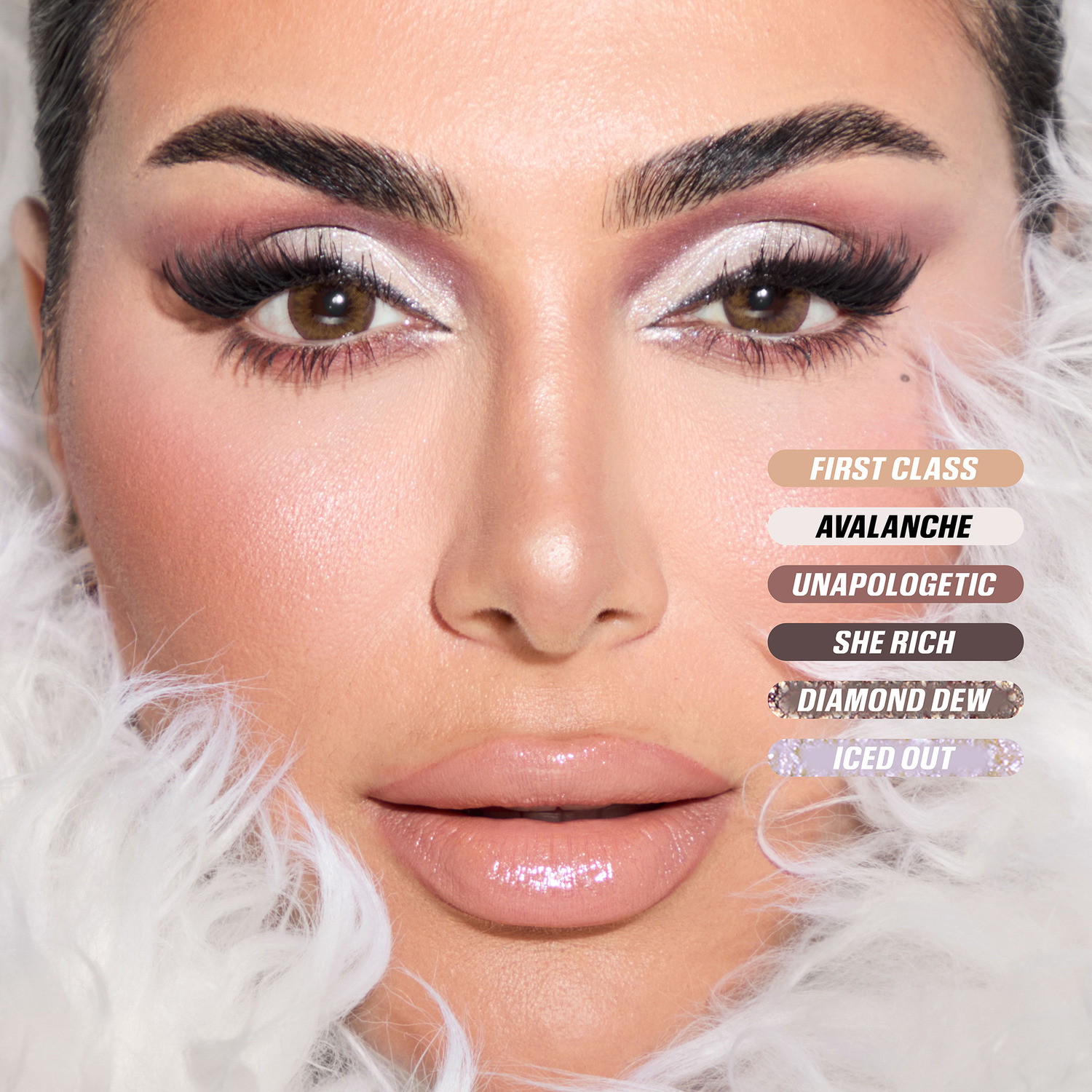 ICY NUDE EYESHADOW PALETTE (PALETA DE SOMBRAS PARA OJOS)